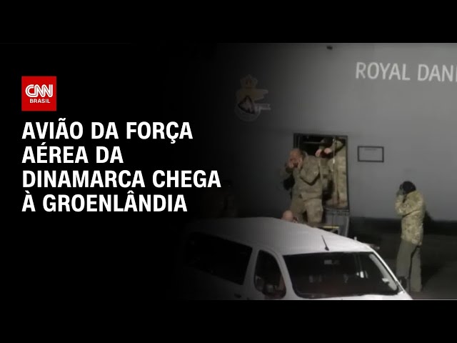 Tropas da Dinamarca desembarcam na Groenlândia em meio à ameaças de Trump | CNN NOVO DIA