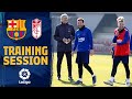 The hard work continues on the training pitch as focus turns to Granada clash