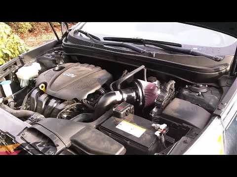 2012 Hyundai Sonata YF 2.4 GDI K&N typhoon air intake