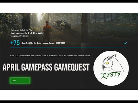 Gamepass Gamequest for April