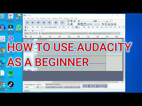 How To Use Audacity For Beginners 2024