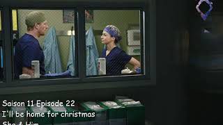 Grey's anatomy S11E22 - I'll be home for christmas - She & Him