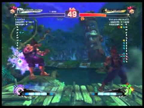 Xbox Live Casuals FT10  LoyalSol(Akuma) vs VolcanicAkuma55(Akuma)  Matches 11-Finish