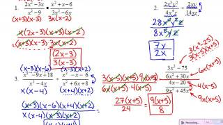 Algebra 2: Chapter 7 Review