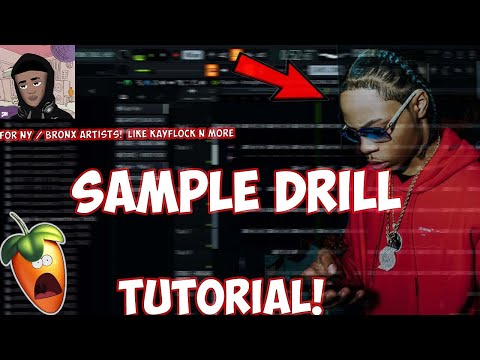How to make NY Sample drill beats Tutorial *For Kayflock Blovee and more*