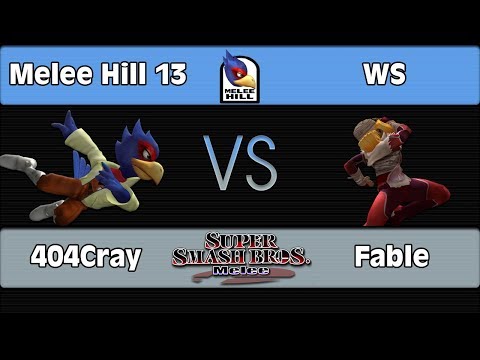 Melee Hill 13: 404Cray (Falco) Vs. Fable (Sheik) - WS