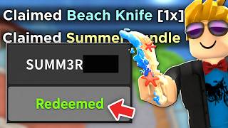 Testing ALL NEW Working CODES in Murder Mystery 2 (Summer Update)