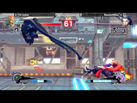 USF4 Winners Finals @ NLBC #138 - TS Sabin vs MasterMike [720p/60fps]