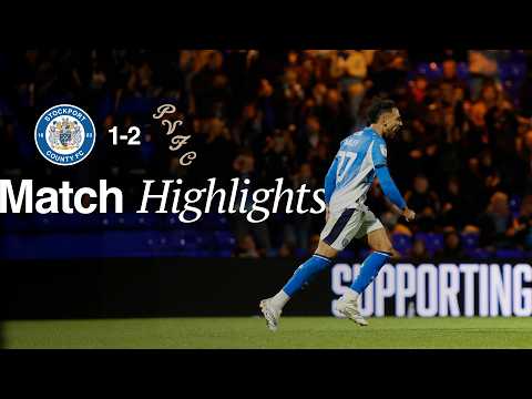 FC Stockport County 1-2 FC Port Vale Stoke-on-Trent