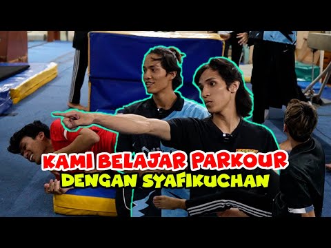 KAMI BELAJAR PARKOUR DENGAN SYAFIKUCHAN ! - AIEMAN PALING POWER !