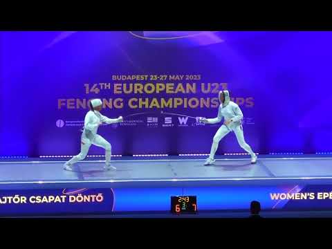 European Championships 2023 U23WE TEAM - GOLD - Poland v France