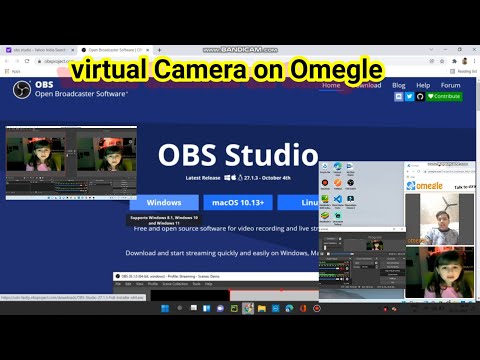 OBS TUTORIAL IN HINDI || OBS TUTORIAL || Virtual Camera For omegle || LIVE DEMO || #obs#obsstudio