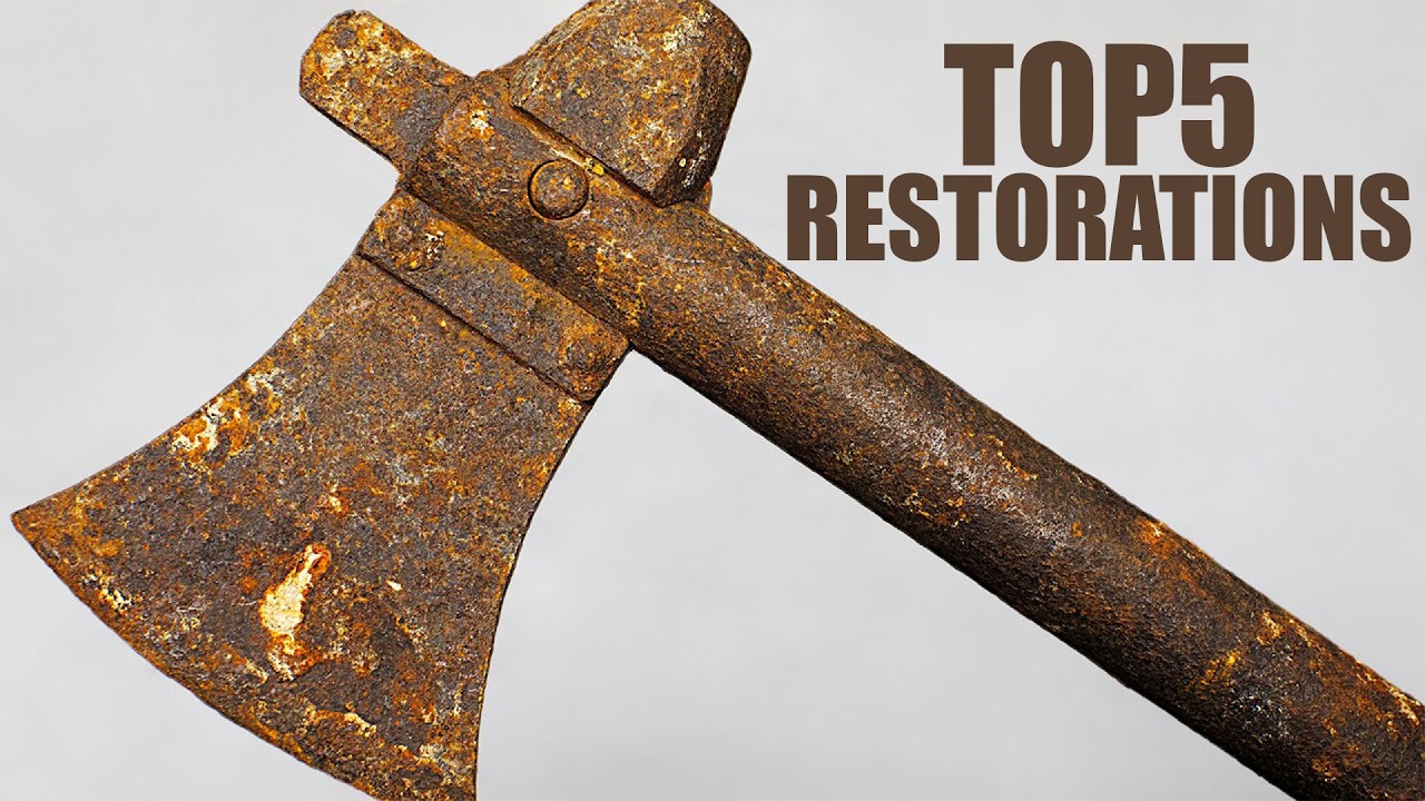 Top Old Rusty Tool Restorations. Beautiful ASMR Restorations