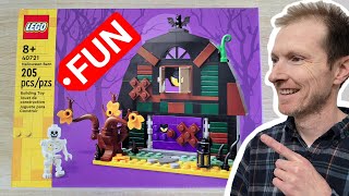FAMILY FUN Lego Halloween Barn