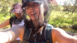 世界の中心に行ったvlog｜エアーズロックで灼熱ハイキングとハエ地獄