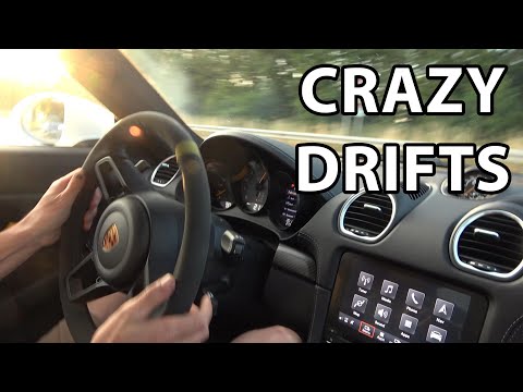 Porsche Cayman GT4 RS "Drive like you stole it" Crazy onboard ride!