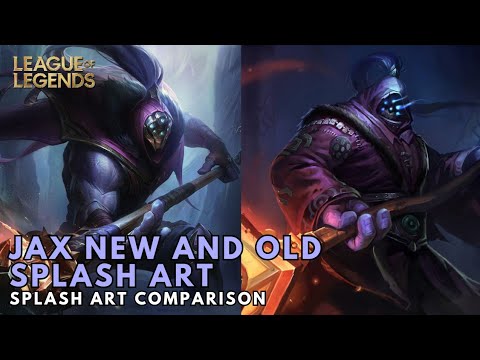 Jax New and Old Splash Arts Comparison | League of Legends