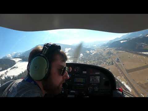 VFR Flight | Niederöblarn [LOGO] Approach - Touch and Go - Full stop | Katana DV20