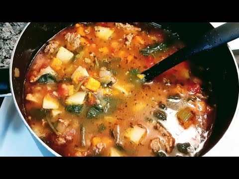 Sausage and Sweet Potato Soup - Paula Deen Recipe