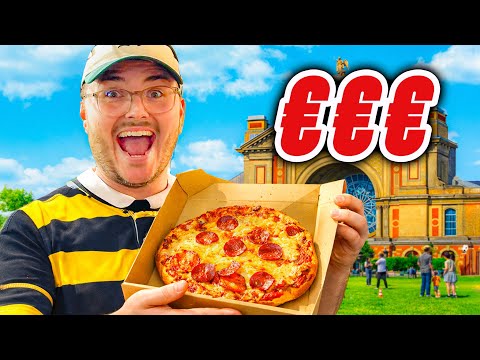 Ally Pally Stadionessen testen  - DARTS WM (so teuer ist es wirklich)