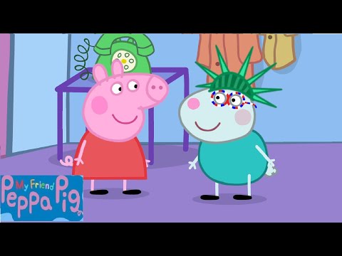 Peppa Pig World A Big Green Lady with a Ice Cream Story for Kids 4K UHD