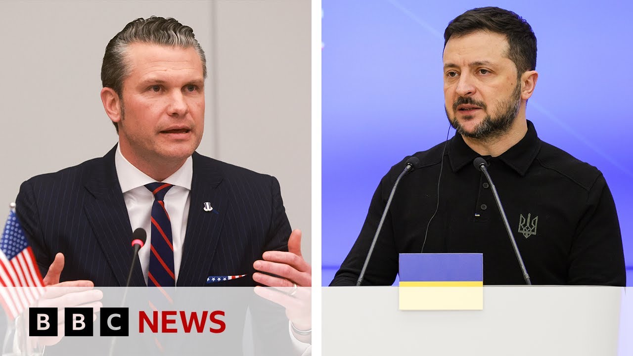 Return to Ukraine's 2014 borders 'unrealistic’, says US defence secretary | BBC News