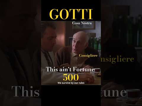 Gotti Gets Warned After Whacking Castellano | Gotti 1996 Real Mafia Scene ⚠️🔥 #Shorts