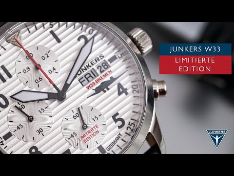 Junkers W33 Limitierte Sonderedition - Uhren Made in Germany