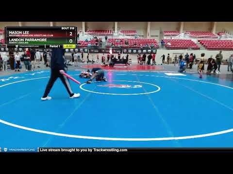 58-61 Lbs Round 2 - Mason Lee, Backyard Brawlers Wrestling Club Vs Landon Parramore, North Carolin