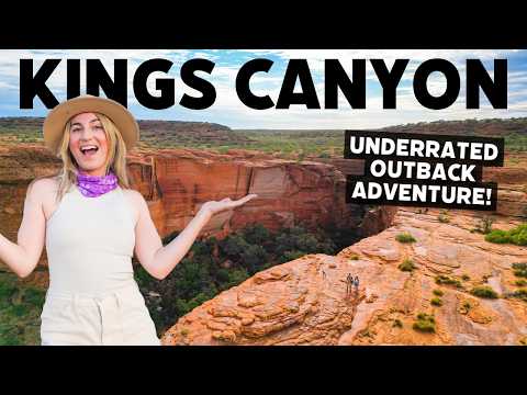 HIKING AUSTRALIA'S OUTBACK -  Kings Canyon Hike | Australia Travel