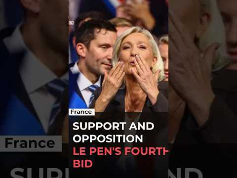 Marine Le Pen launches fourth bid for French presidency