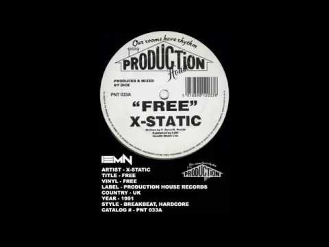 (((IEMN))) X-Static - Free - Production House 1991 - Breakbeat, Hardcore