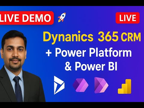Demo Class #2 : MS Dynamics 365 CRM - Power Platform & Power BI Integration | NexGen IT Solutions