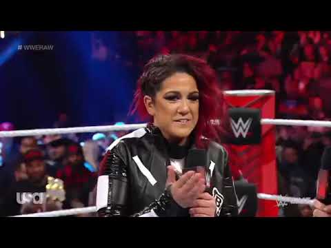 Becky lynch confront bayley raw 12/5/22
