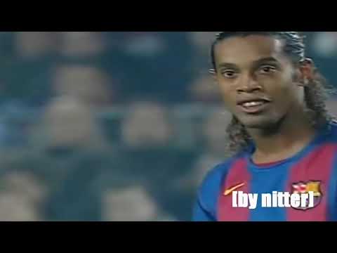Ronaldinho vs Real sociedad  2004-2005