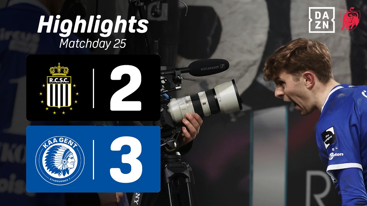 RC Sporting Charleroi vs KAA Gent Highlights