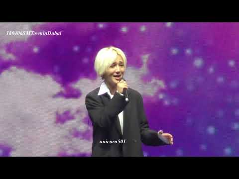 180406 SMT Dubai Yesung solo