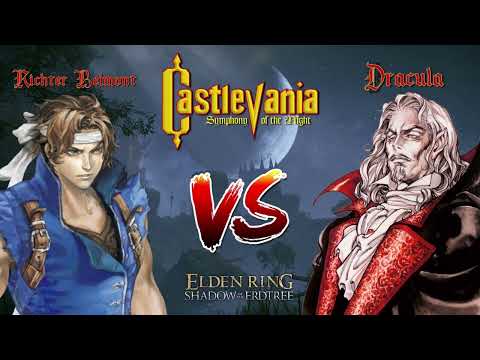 Elden Ring Castlevania: Shadow of the Erdtree - Richter vs Dracula (CV: Symphony of the Night)