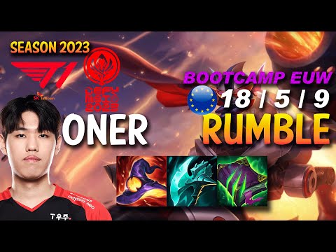 T1 Oner RUMBLE vs VIEGO Jungle - BOOTCAMP EUW Ranked - MSI 2023