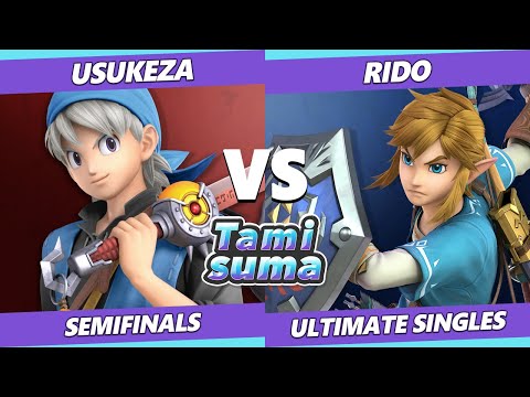 TAMISUMA 219 Semifinals - Usukeza (Hero) Vs. Rido (Link) SSBU Smash Ultimate