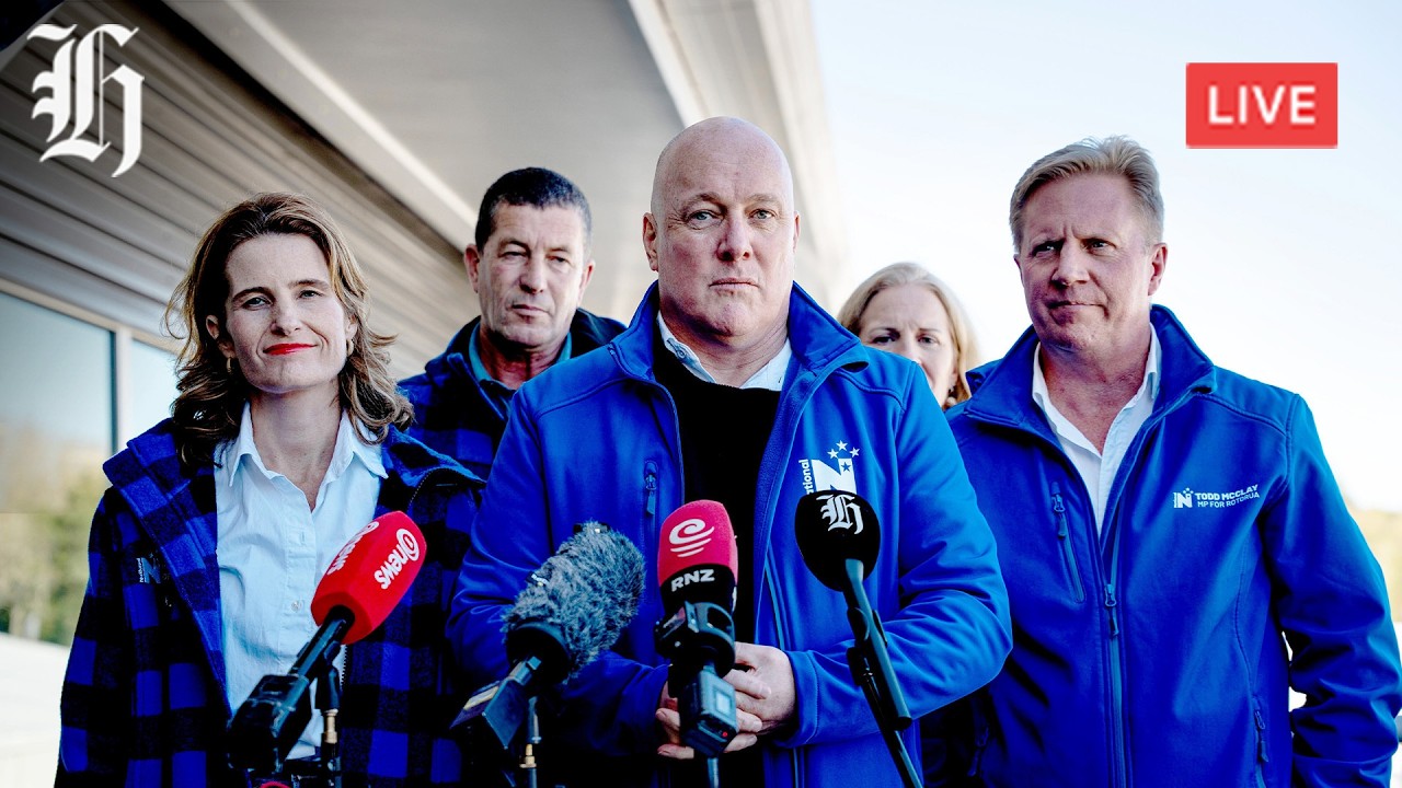 NZ Herald Live: Announcement of the National Party List for the 2026 General Election