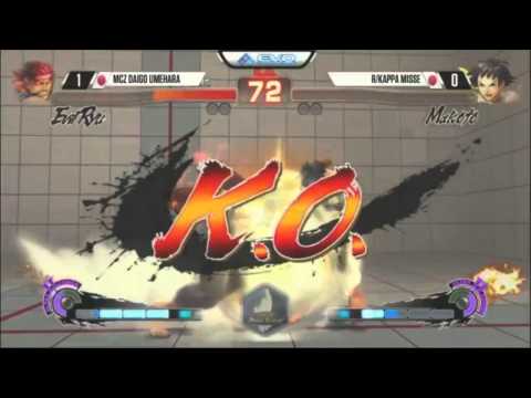 EVO 2015 - Daigo Umehara (Evil Ryu) vs. Misse (Makoto) - TOP 32 [L]