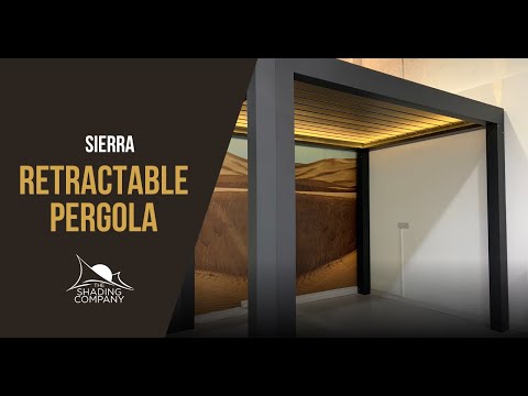 Sierra Retractable Pergola