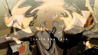 Cover art for taste the rain