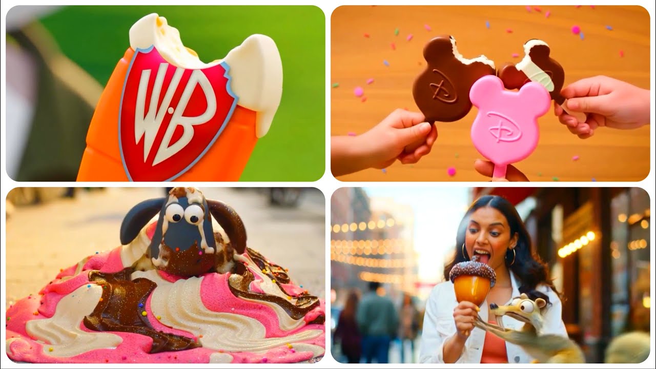 🍭If Animation Studios Made Ice Cream🎬