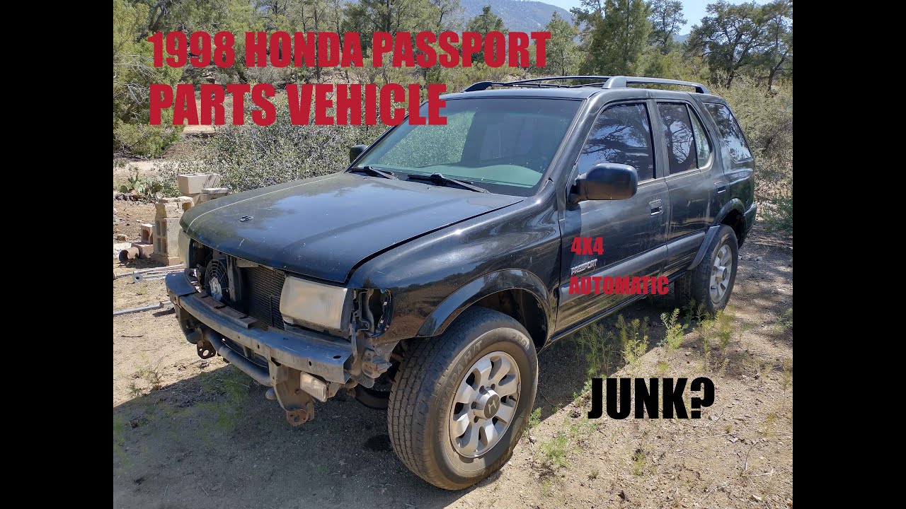 2000 Honda Passport Tune Up - Episode 3 Old Passport ...