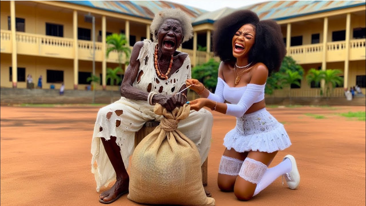 She was ashamed of her poor mother and called her a beggar in front of her friends #africantales