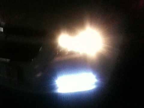 Chevrolet Cruze with Philips H4 HID & White Led fog light.MOV