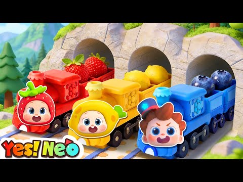Toot-Toot Train (Candy Version) | Learn Colors | Colors Song | Nursery Rhyme & Kids Song | Yes! Neo