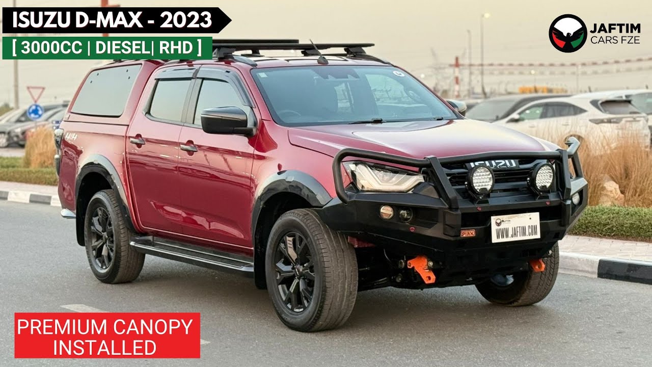 Isuzu DMax ADVENTURE BUILT | RHD | AUTOMATIC TRANSMISSION | 3000CC DIESEL | OFF-ROAD CANOPY + PIAK BULL BAR + L video